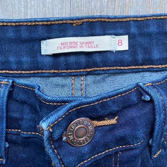 LEVIS |  Mid Rise Skinny Jeans - Picture 5 of 11